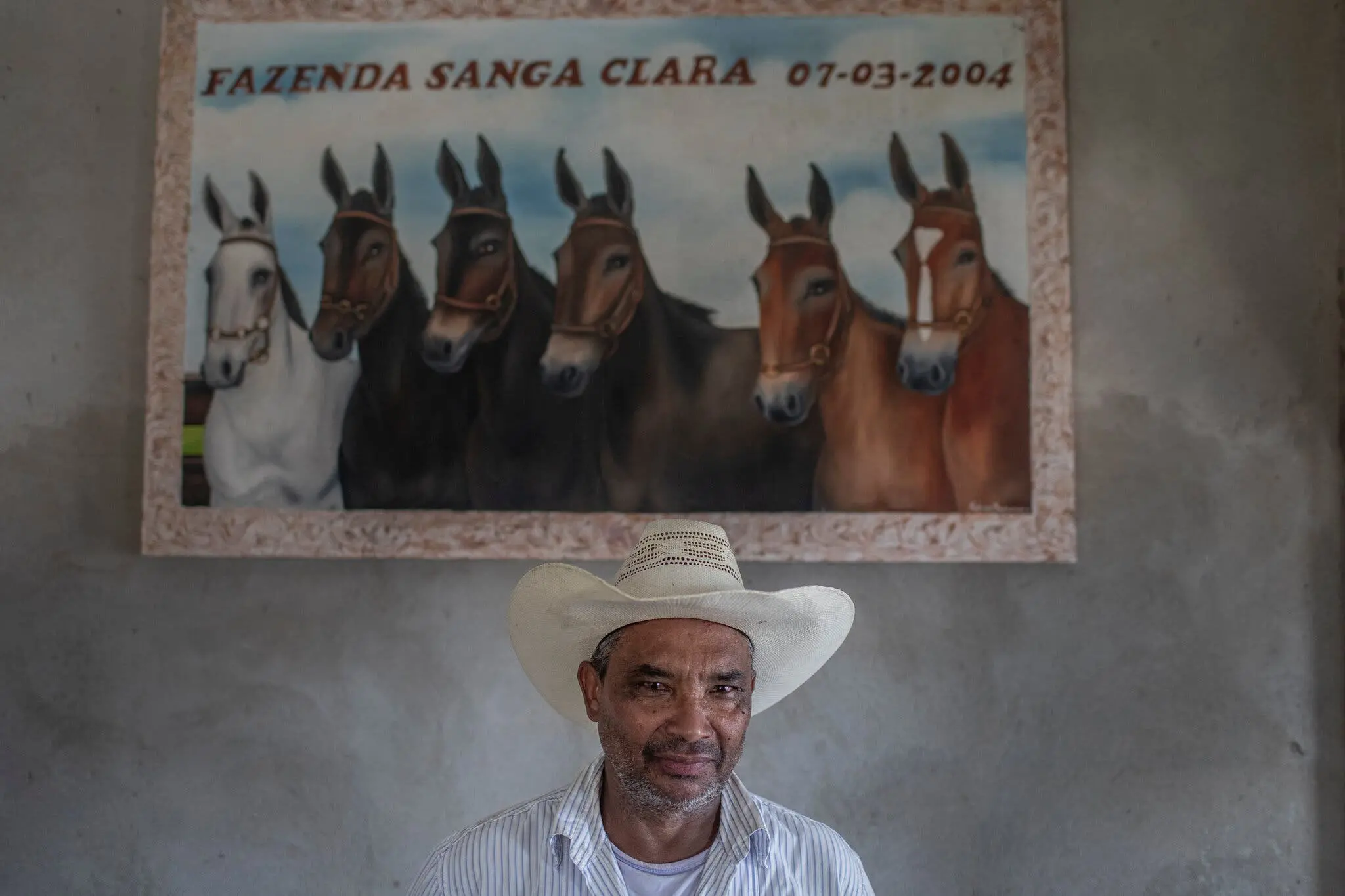Odilon Caetano Felipe, a rancher