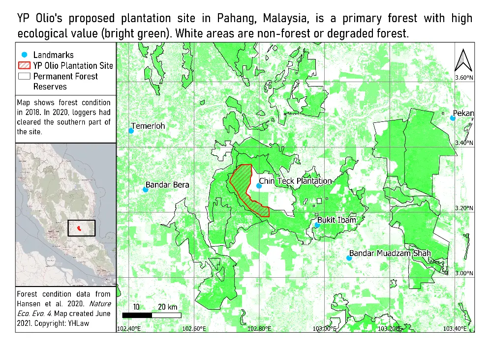 case study of deforestation in malaysia