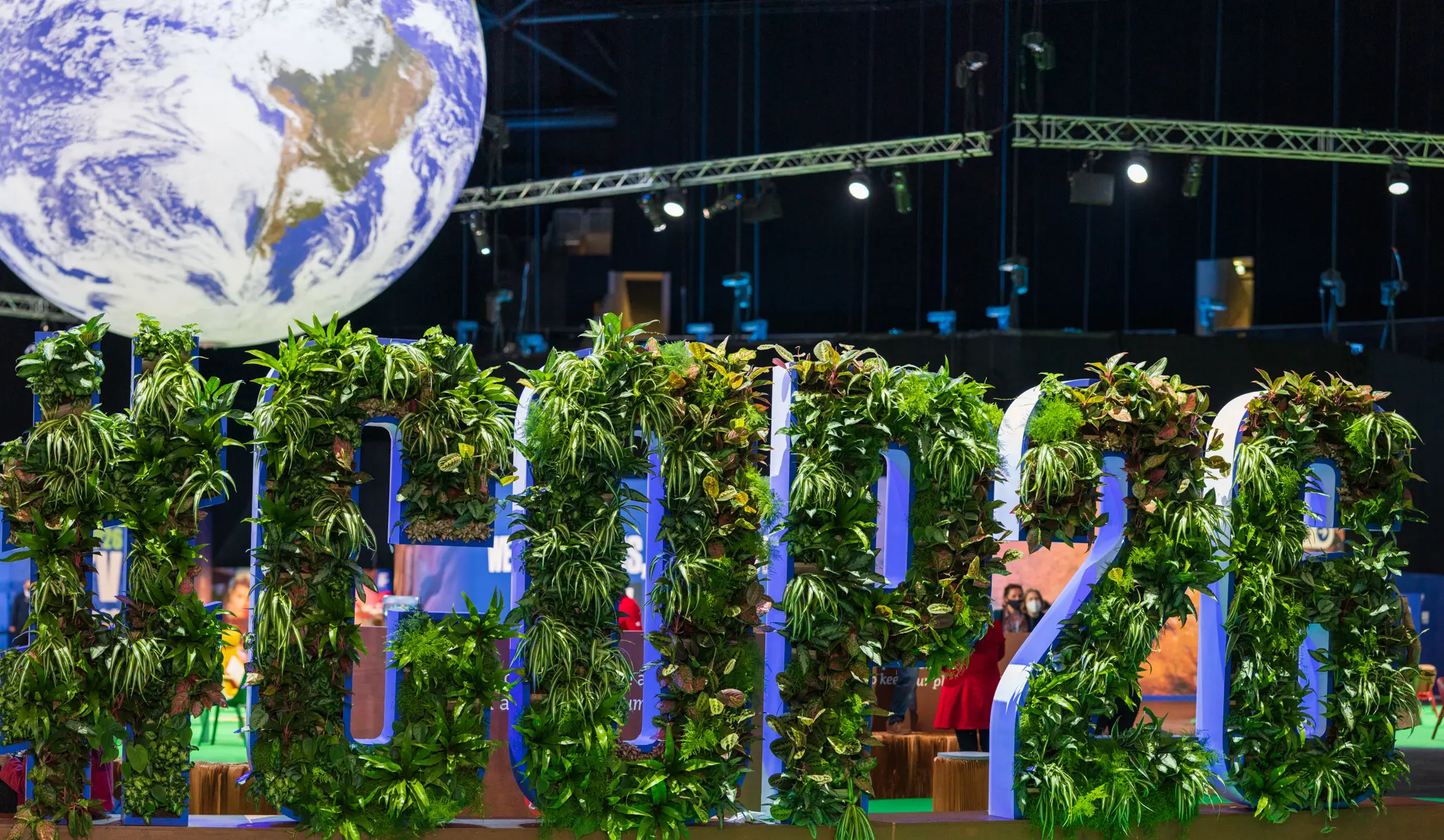 COP26 sign