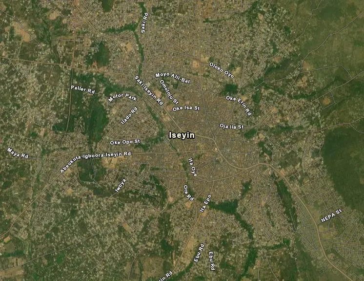 Map of Nigeria