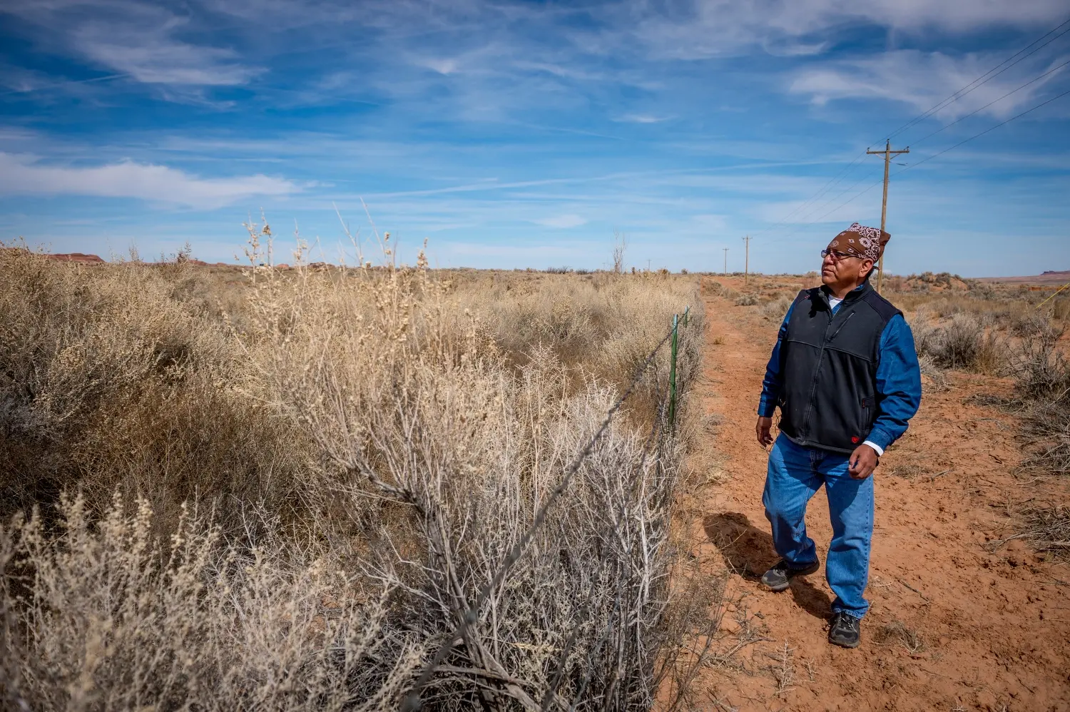 Dariel Yazzie Image by Mary F. Calvert. United States, 2020.