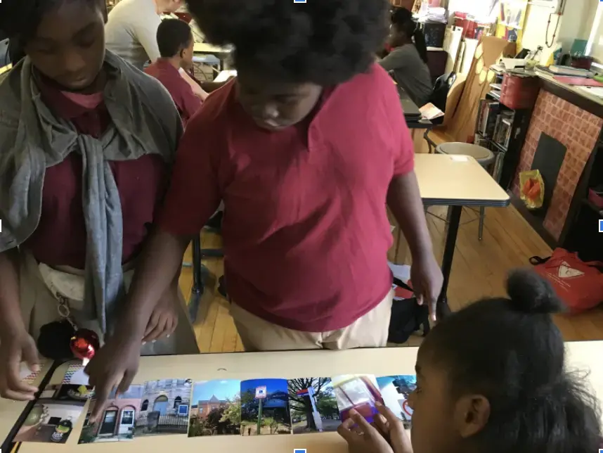 Media file: Jefferson Academy students curate images for the Everyday DC project