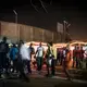 Men and women dance late into the night at a club in Agadez playing live Hausa music. Niger’s EU-funded crackdown on migration has hit the economy of Agadez hard, slowing the city’s famously fast-paced nightlife down considerably. Image by Nichole Sobecki. Niger, 2017.