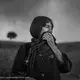 A Kurdish woman with anxiety, sadness, hope… full of life.  She has no way, no other choices. She has to continue and look forward to something. She has a treasure called hope. Image by Ali Lorestani.<br /> 