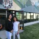 Destiny and Adrianna pose for a photo outside the East Oakland Sports Center. “I feel like we relate to each other,” Destiny says of her fellow campers. “It’s hard on all of us, but we just have to take care of one another while we’re here.” Image by Jaime Joyce for TIME Edge. California, 2018.