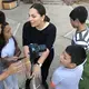 Camp coordinator Astrid Villagran leads kids in the basics of moviemaking. Image by Jaime Joyce for TIME Edge. California, 2018.