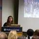 Kaitlyn Johnson (Georgetown University) presents findings from her project 'Religion and Displacement in the Republic of Georgia' during the 'Impact of Religion' panel on Day One of Washington Weekend. Image by Nora Moraga-Lewy. United States, 2019.