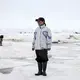 Goods from the outside world are only brought in twice a year, and Qaanaaq is one of the last towns in Greenland where many people still survive by hunting on the sea ice. Greenland, 2019. Image by Anna Filipova.