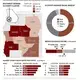 Graphic highlights the impact of coronavirus in 10 hard hit southwest Georgia counties. Image by AP Graphic. United States, 2020.