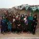 Girls at an Afghan refugee settlement at a madrassa, where they study the Koran. Image by Sara Hylton. Pakistan, 2018.