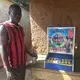 A gambling machine at a roadside shop in Yendi District. Image by Noah Fowler. Ghana, 2017.