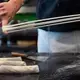 Tony Mao makes noodles at Everyday Noodles in Squirrel Hill. Image by Stephanie Chambers. United States, 2018. 