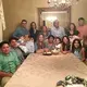 A family picture of Felix and Teresa Blanco (Teresa, center, Felix two to her left holding infant) with their three children and their grandchildren in the United States. Felix and Teresa are originally from Tarata, Bolivia, and now live in Cochabamba. Their three adult children live in the United States. While the process was challenging, Felix and Teresa were able to obtain a tourist visa to visit the United States. On being separated from his children, Felix says, “Bolivians are really affectionate. We’re always aware of our children’ activities—of our whole family. We are always in touch. No matter how far away we are, there’s always that affection, that love within the family.” Teresa added, “Of course we feel alone but I know they are always thinking about us just as we are always thinking of them. If we’re not physically untied, then we’re morally united.” Image courtesy Blanco family.