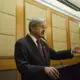 Terry Branstad, U.S. ambassador to China gives a short speech during an Iowa Sister States reception on Wednesday, Sept. 20, 2017, in Beijing, China. Image by Kelsey Kremer. China, 2017. 