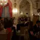 Camila DeChalus, former Pulitzer Center reporting fellow from American University and a current grantee who works as a reporter for CQ Roll Call covering homeland security and immigration, addressed guests during the Cosmos Club dinner. Image by Claire Seaton. United States, 2019.