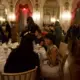 Isabella Gomes (Johns Hopkins School of Public Health) laughing at the Cosmos Club dinner. Image by Nora Moraga-Lewy. United States, 2019.