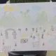 Dan Schwartz (University of Missouri) shared images of student artwork during his presentation. He asked students from Peru to draw their individual interpretations of climate change. Image by Dan Schwartz. Peru, 2019.
