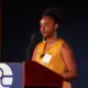 Selam Weimer reads from her poem inspired by Moises Saman's photo in 'Iraq's Post-ISIS Campaign of Revenge' by Ben Taub. Image by Jin Ding. United States, 2019.