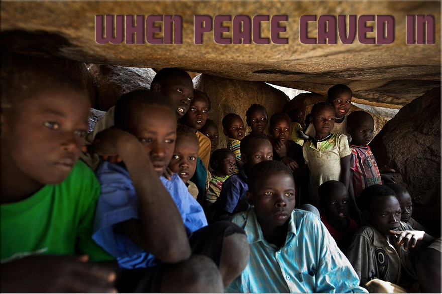 Image by Trevor Snapp. South Sudan, 2012. Media file: whenpeacecavedin.jpg